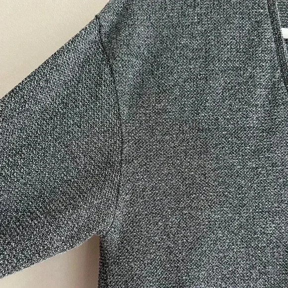 ZARA Grey and Silver Tunic Sweater, Long Sleeve Gothic Blouse, Size Medium - Picture 7 of 16